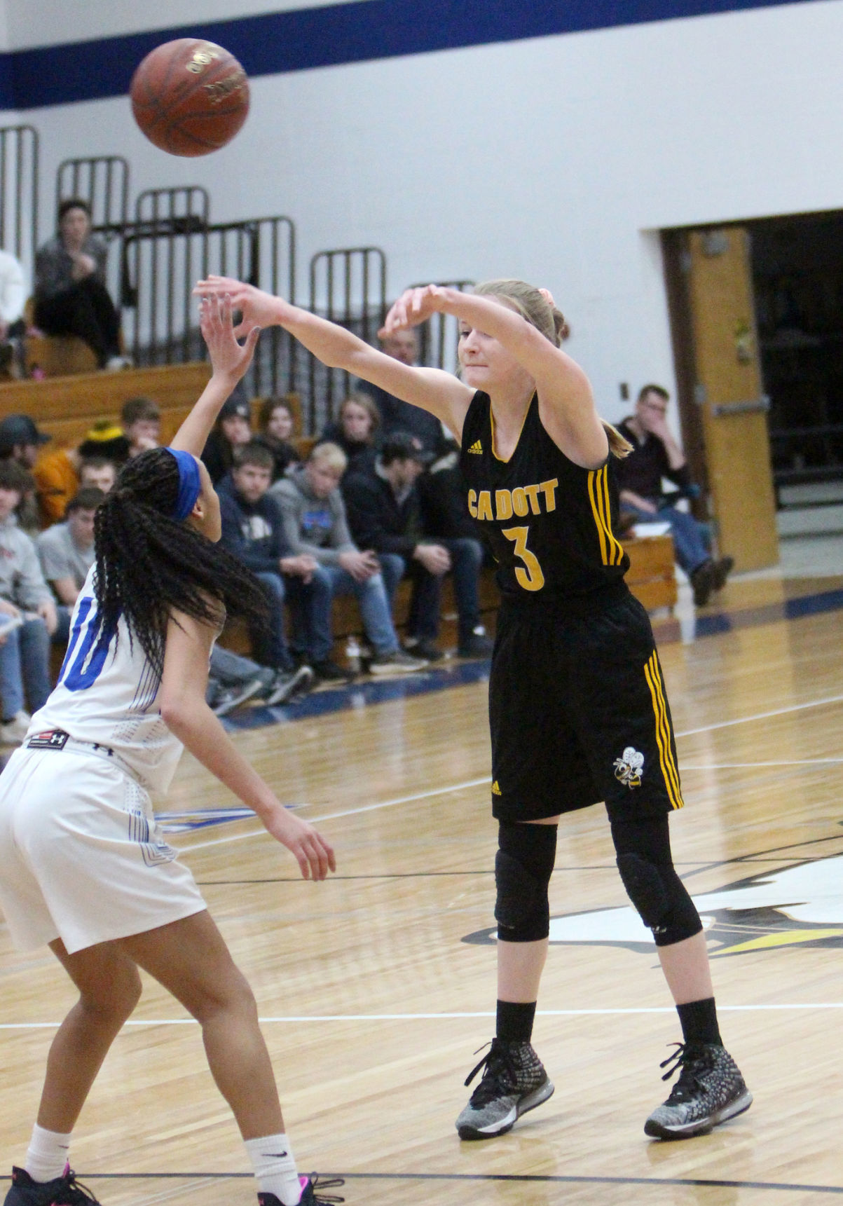 Cadott at McDonell girls basketball 2-14-20
